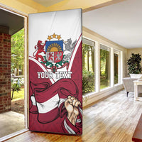 Personalized Latvia Independence Day Door Cover 18th November 1918 - Wonder Print Shop