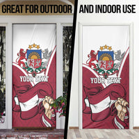 Personalized Latvia Independence Day Door Cover 18th November 1918 - Wonder Print Shop