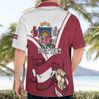 Personalized Latvia Independence Day Hawaiian Shirt 18th November 1918 - Wonder Print Shop