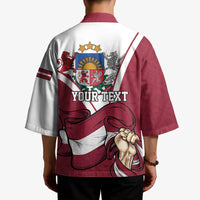 Personalized Latvia Independence Day Kimono 18th November 1918 - Wonder Print Shop