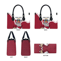 Personalized Latvia Independence Day Leather Bag 18th November 1918 - Wonder Print Shop