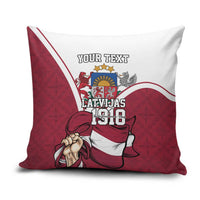 Personalized Latvia Independence Day Pillow Cover 18th November 1918 - Wonder Print Shop