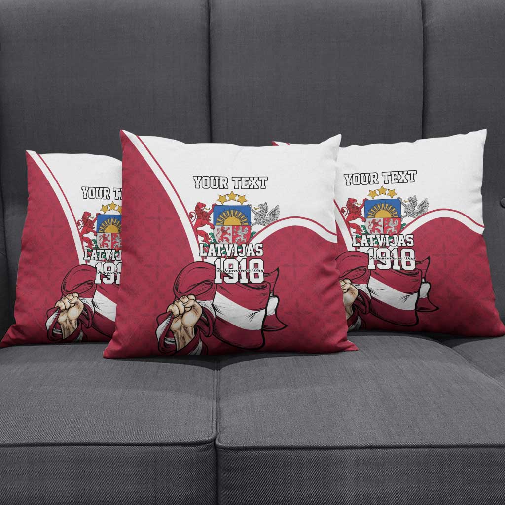 Personalized Latvia Independence Day Pillow Cover 18th November 1918 - Wonder Print Shop