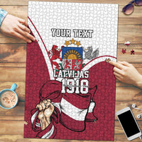 Personalized Latvia Independence Day Puzzle 18th November 1918 - Wonder Print Shop