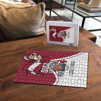 Personalized Latvia Independence Day Puzzle 18th November 1918 - Wonder Print Shop