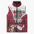 Personalized Latvia Independence Day Sleeveless Puffer Jacket 18th November 1918 - Wonder Print Shop