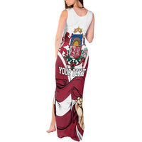 Personalized Latvia Independence Day Tank Maxi Dress 18th November 1918 - Wonder Print Shop