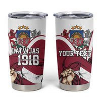 Personalized Latvia Independence Day Tumbler Cup 18th November 1918 - Wonder Print Shop