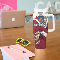 Personalized Latvia Independence Day Tumbler With Handle 18th November 1918 - Wonder Print Shop