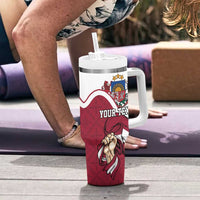 Personalized Latvia Independence Day Tumbler With Handle 18th November 1918 - Wonder Print Shop