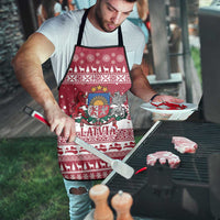 Latvia Christmas Apron Priecigus Ziemassvetkus - Wonder Print Shop