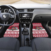 Latvia Christmas Car Mats Priecigus Ziemassvetkus - Wonder Print Shop