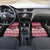 Latvia Christmas Car Mats Priecigus Ziemassvetkus - Wonder Print Shop