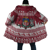 Latvia Christmas Cloak Priecigus Ziemassvetkus - Wonder Print Shop