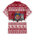 Latvia Christmas Family Matching Long Sleeve Bodycon Dress and Hawaiian Shirt Priecigus Ziemassvetkus - Wonder Print Shop