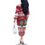 Latvia Christmas Family Matching Off The Shoulder Long Sleeve Dress and Hawaiian Shirt Priecigus Ziemassvetkus - Wonder Print Shop