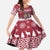 Latvia Christmas Family Matching Off Shoulder Maxi Dress and Hawaiian Shirt Priecigus Ziemassvetkus - Wonder Print Shop