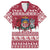 Latvia Christmas Family Matching Puletasi and Hawaiian Shirt Priecigus Ziemassvetkus - Wonder Print Shop