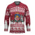 Latvia Christmas Hockey Jersey Priecigus Ziemassvetkus - Wonder Print Shop