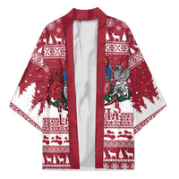 Latvia Christmas Kimono Priecigus Ziemassvetkus - Wonder Print Shop