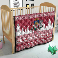 Latvia Christmas Quilt Priecigus Ziemassvetkus - Wonder Print Shop