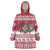 Latvia Christmas Wearable Blanket Hoodie Priecigus Ziemassvetkus - Wonder Print Shop