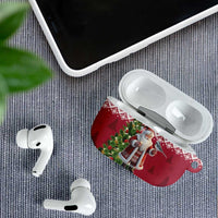 Latvia Christmas AirPods Case Ziemassvetku Vecitis Christmas Pattern - Wonder Print Shop