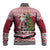Latvia Christmas Baseball Jacket Ziemassvetku Vecitis Christmas Pattern - Wonder Print Shop