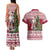 Latvia Christmas Couples Matching Tank Maxi Dress and Hawaiian Shirt Ziemassvetku Vecitis Christmas Pattern - Wonder Print Shop
