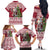 Latvia Christmas Family Matching Off The Shoulder Long Sleeve Dress and Hawaiian Shirt Ziemassvetku Vecitis Christmas Pattern - Wonder Print Shop