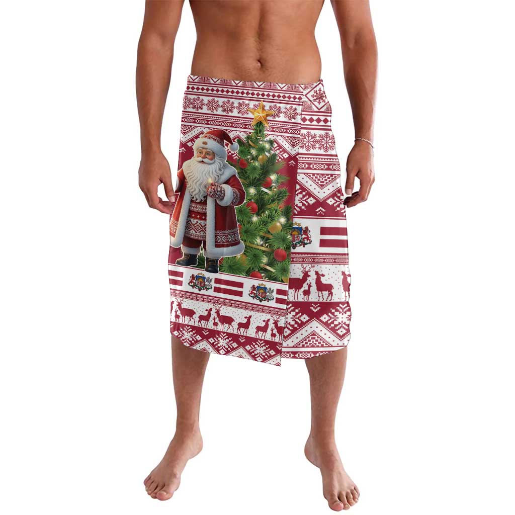 Latvia Christmas Lavalava Ziemassvetku Vecitis Christmas Pattern - Wonder Print Shop