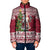 Latvia Christmas Padded Jacket Ziemassvetku Vecitis Christmas Pattern - Wonder Print Shop