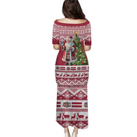 Latvia Christmas Puletasi Ziemassvetku Vecitis Christmas Pattern - Wonder Print Shop