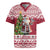 Latvia Christmas Rugby Jersey Ziemassvetku Vecitis Christmas Pattern - Wonder Print Shop
