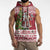Latvia Christmas Sleeveless Hoodie Ziemassvetku Vecitis Christmas Pattern - Wonder Print Shop