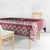 Latvia Christmas Tablecloth Ziemassvetku Vecitis Christmas Pattern - Wonder Print Shop