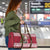 Latvia Christmas Travel Bag Ziemassvetku Vecitis Christmas Pattern - Wonder Print Shop