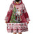 Latvia Christmas Wearable Blanket Hoodie Ziemassvetku Vecitis Christmas Pattern - Wonder Print Shop