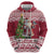 Latvia Christmas Zip Hoodie Ziemassvetku Vecitis Christmas Pattern - Wonder Print Shop