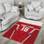 Custom Russia Football Area Rug Red Eagle Spirit - Wonder Print Shop
