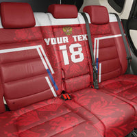 Custom Russia Football Back Car Seat Cover Red Eagle Spirit - Wonder Print Shop