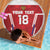 Custom Russia Football Beach Blanket Red Eagle Spirit - Wonder Print Shop