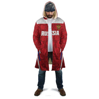 Custom Russia Football Cloak Red Eagle Spirit - Wonder Print Shop