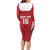 Custom Russia Football Family Matching Long Sleeve Bodycon Dress and Hawaiian Shirt Red Eagle Spirit - Wonder Print Shop