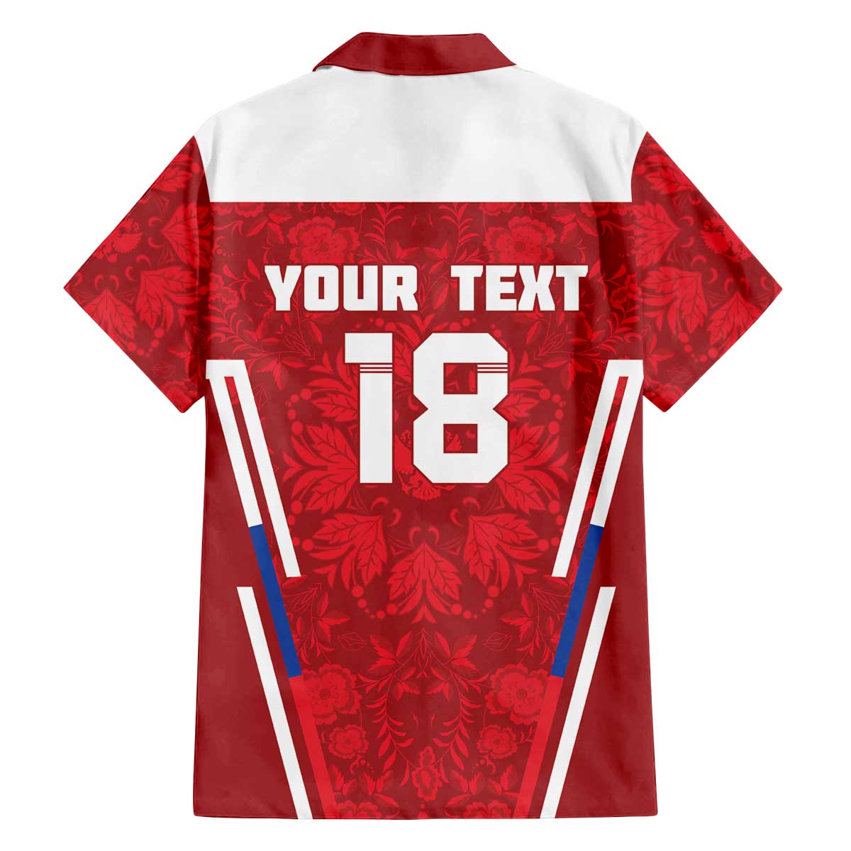 Custom Russia Football Family Matching Off The Shoulder Long Sleeve Dress and Hawaiian Shirt Red Eagle Spirit - Wonder Print Shop