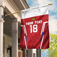 Custom Russia Football Garden Flag Red Eagle Spirit - Wonder Print Shop