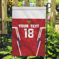 Custom Russia Football Garden Flag Red Eagle Spirit - Wonder Print Shop