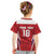 Custom Russia Football Kid T Shirt Red Eagle Spirit - Wonder Print Shop