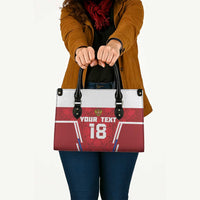 Custom Russia Football Leather Bag Red Eagle Spirit - Wonder Print Shop