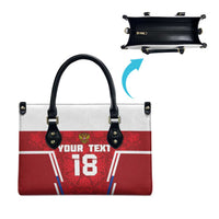 Custom Russia Football Leather Bag Red Eagle Spirit - Wonder Print Shop